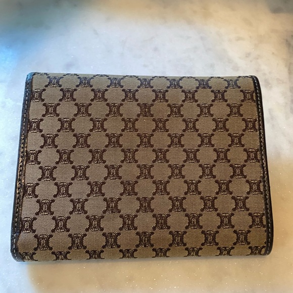 Celine Triumph canvas wallet - Picture 2 of 10